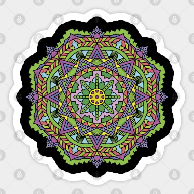 Mandala Sticker by Kuys Ed